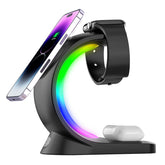 4-i-1 Magnetisk Trådløs Oplader – Hurtig Opladestation til iPhone, AirPods & Watch TikTok Make Me Buy it Store